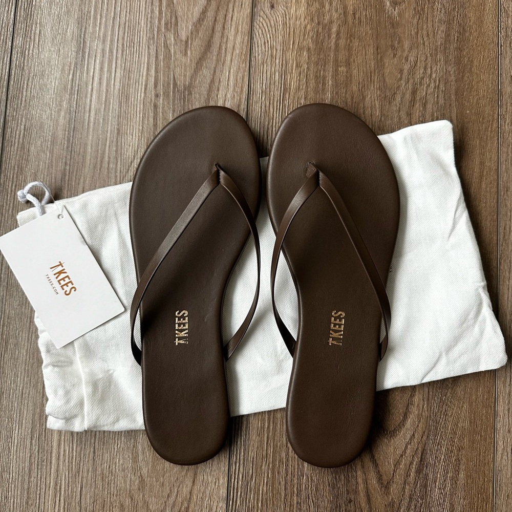 TKEES Brown Sandals